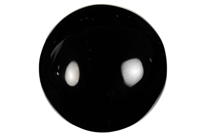 2" Polished Black Obsidian Spheres - Photo 1